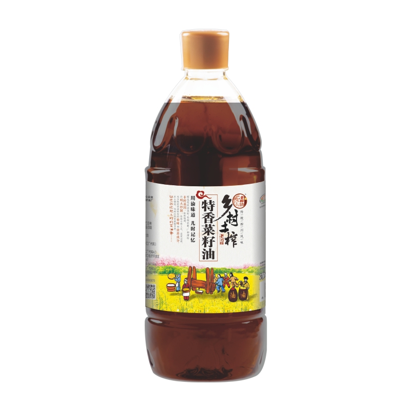老榨坊 鄉村土榨特香菜籽油 1.8L