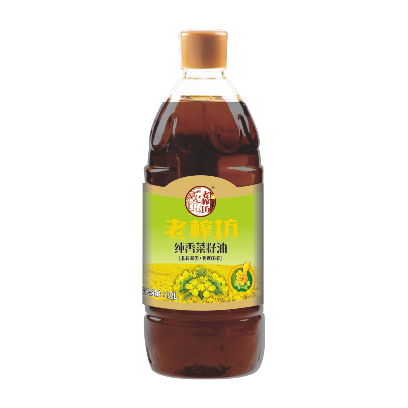 老榨坊 純香菜籽油1.8L